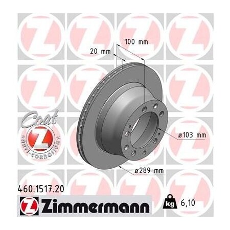 Zimmermann Standard/Coated, 460151720 460151720
